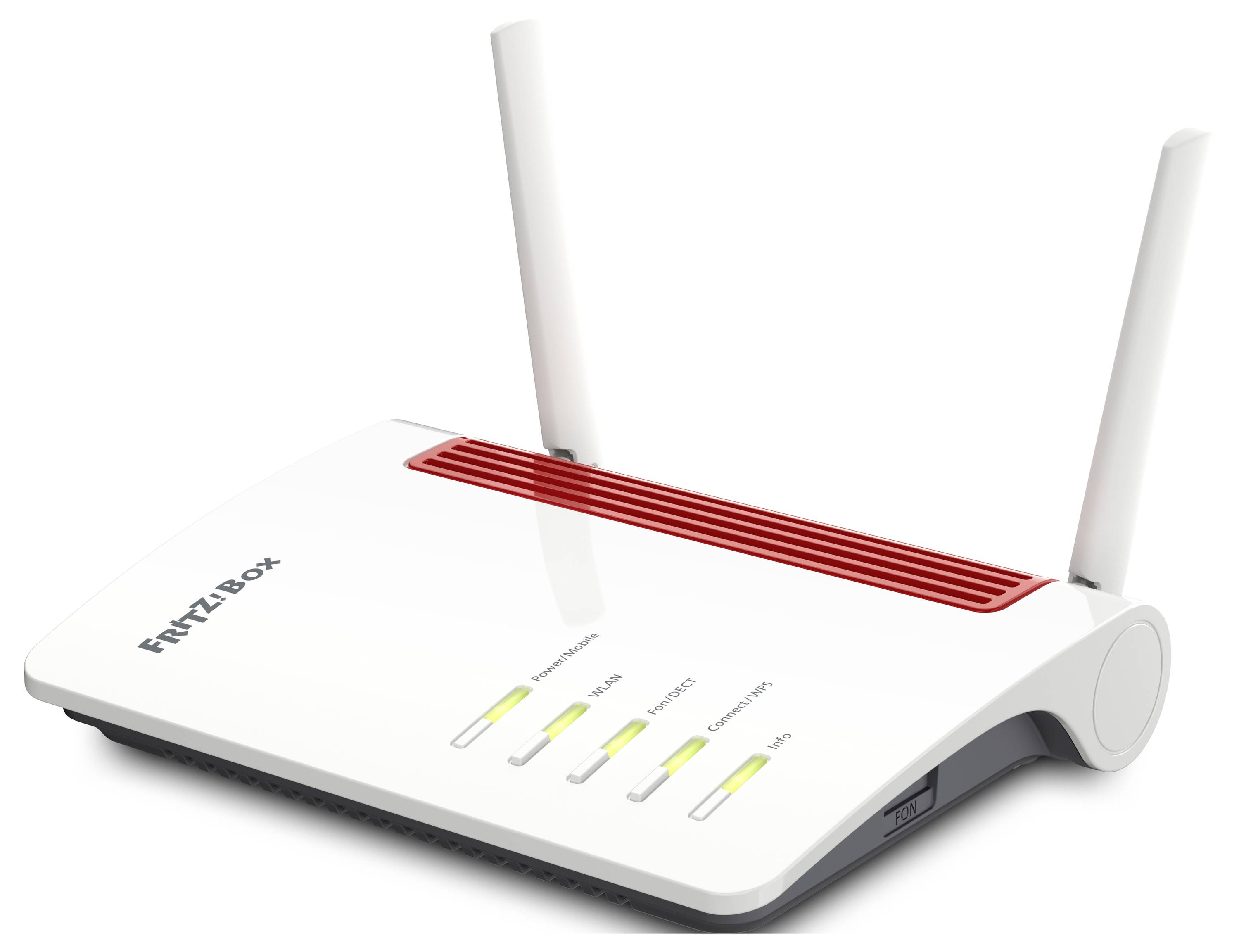FRITZ! Fritz!Box 7630 WLAN Router Integriertes Modem: ADSL, ADSL2+, VDSL, VDSL2 2.4 GHz, 5 GHz 3568 MBit/s-1