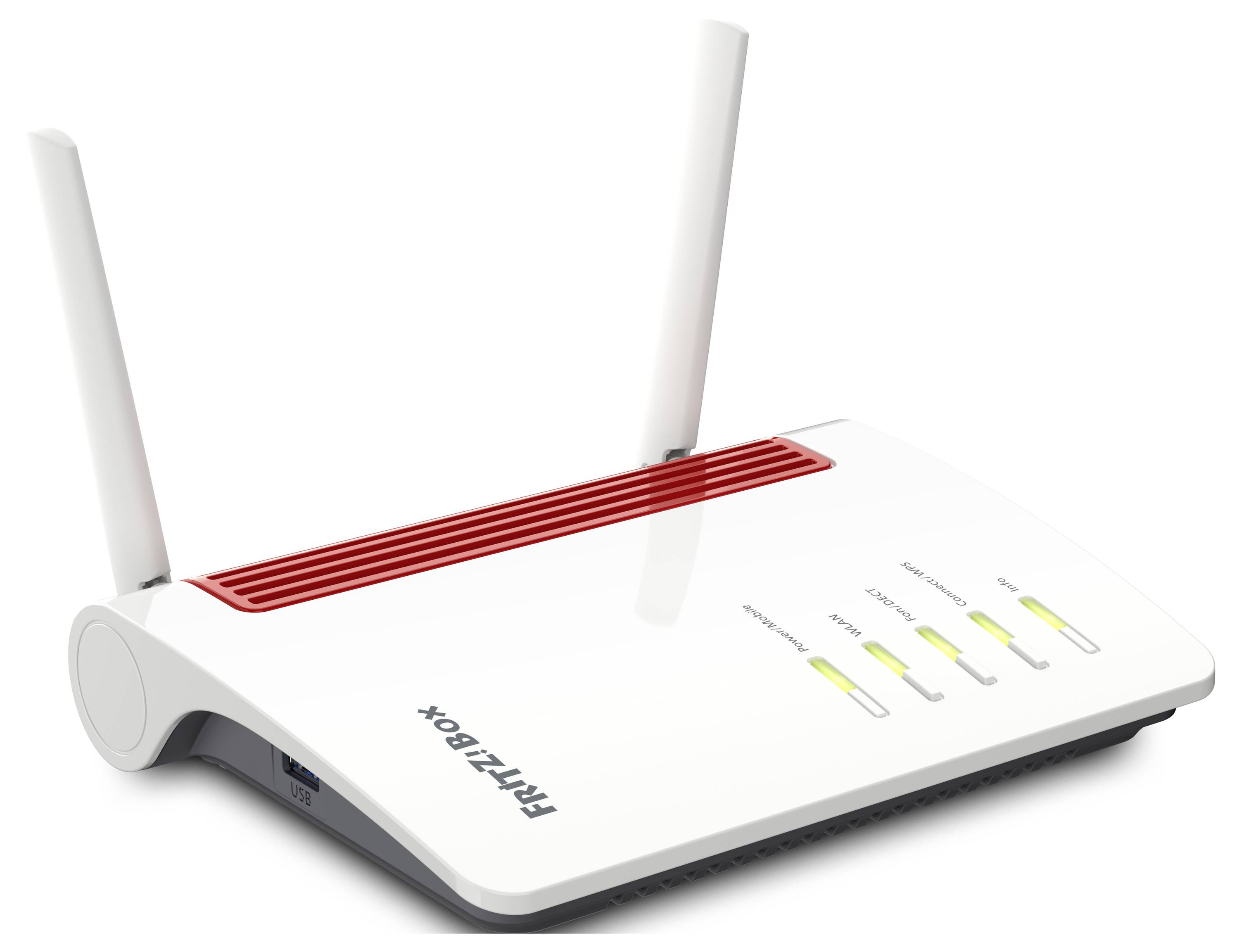 FRITZ! Fritz!Box 7630 WLAN Router Integriertes Modem: ADSL, ADSL2+, VDSL, VDSL2 2.4 GHz, 5 GHz 3568 MBit/s-2
