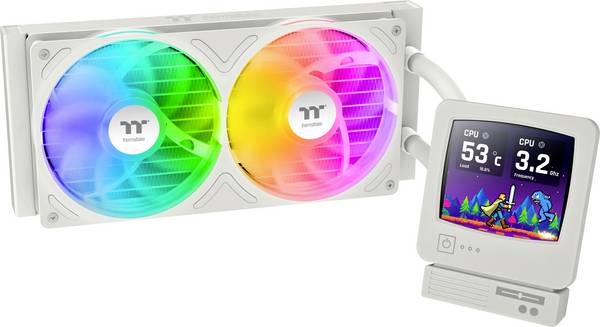 Thermaltake Retro 240 Ultra ARGB Sync All-In-One Liquid Cooler System PC-Wasserkühlung