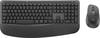 Logitech Signature Comfort Plus Kabellos Tastatur, Maus-Set Deutsch, QWERTZ Graphit