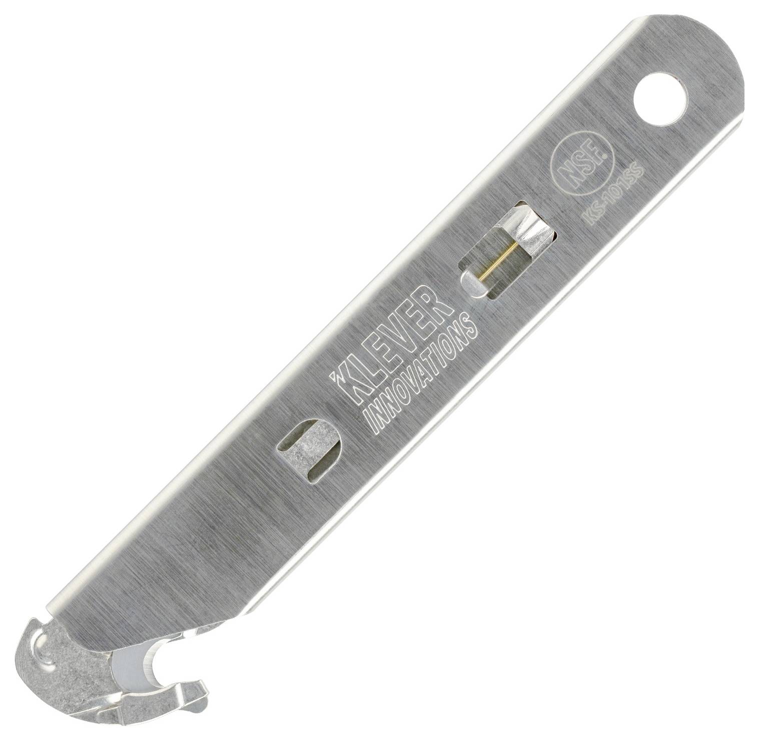 KLEVER KS-101SS-W KS-Serie Sicherheitsmesser Edelstahl, 1 St.-2