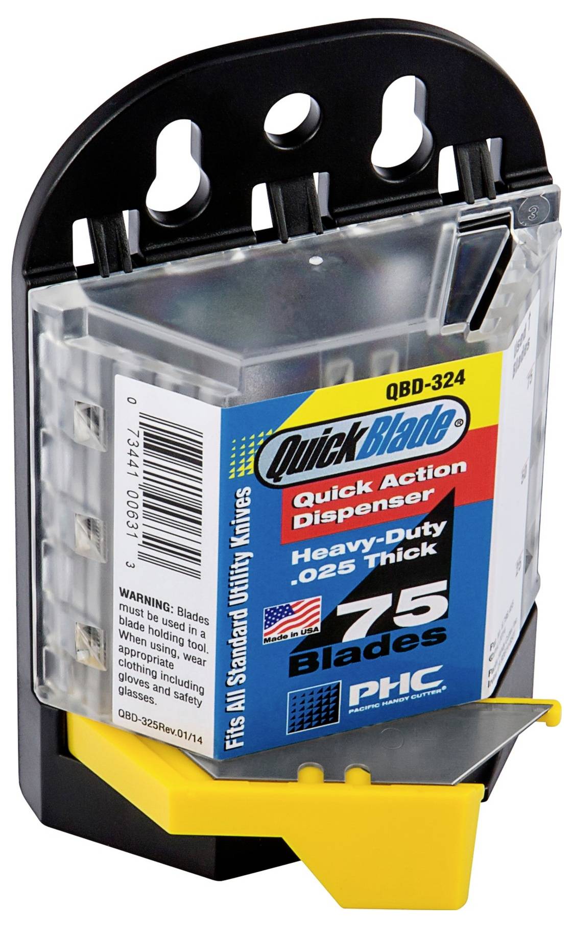 PHC QBD324 QBD-324 Quickblade® Spender mit SB-92 Standard-Universalklingen 1 St.-1