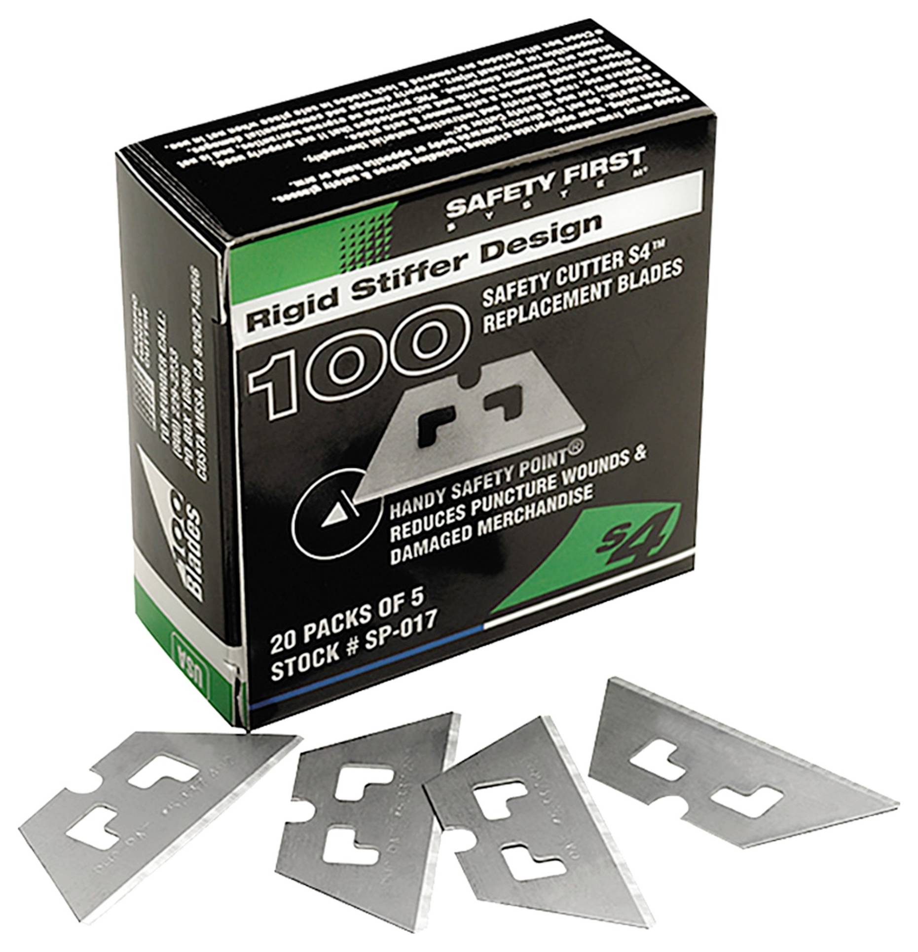 PHC SP017 SP-017 Sicherheits-Nutzklingen 100 St.-1