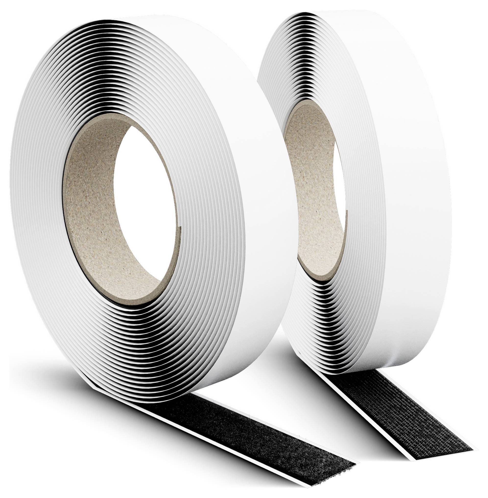 Label the Cable LTC EASY TAPE STRAP Klettband (L x B) 8 m x 20 mm Schwarz 8 m-1