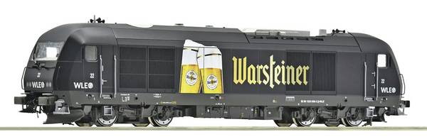 Roco 7310104 H0 Diesellok 22 „Warsteiner“ (DCC) Diesellokomotive der Westfälischen Landes-Eisenbahn