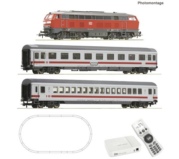 Roco 5110013 H0 Z21 START newGen Digitalset: Diesellok BR 218 (ROCO LINE) Multimaus (DCC)