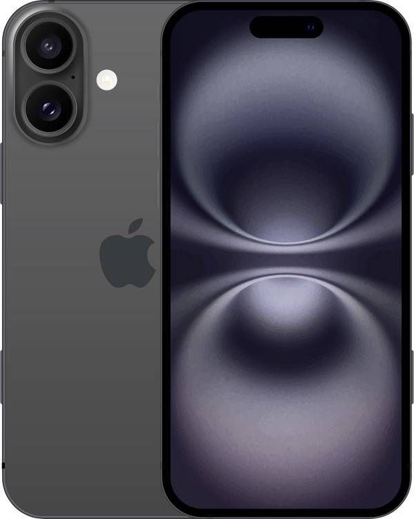 iPhone 16 Plus Refurbished (sehr gut) 128 GB 6.7 Zoll (17 cm) Schwarz