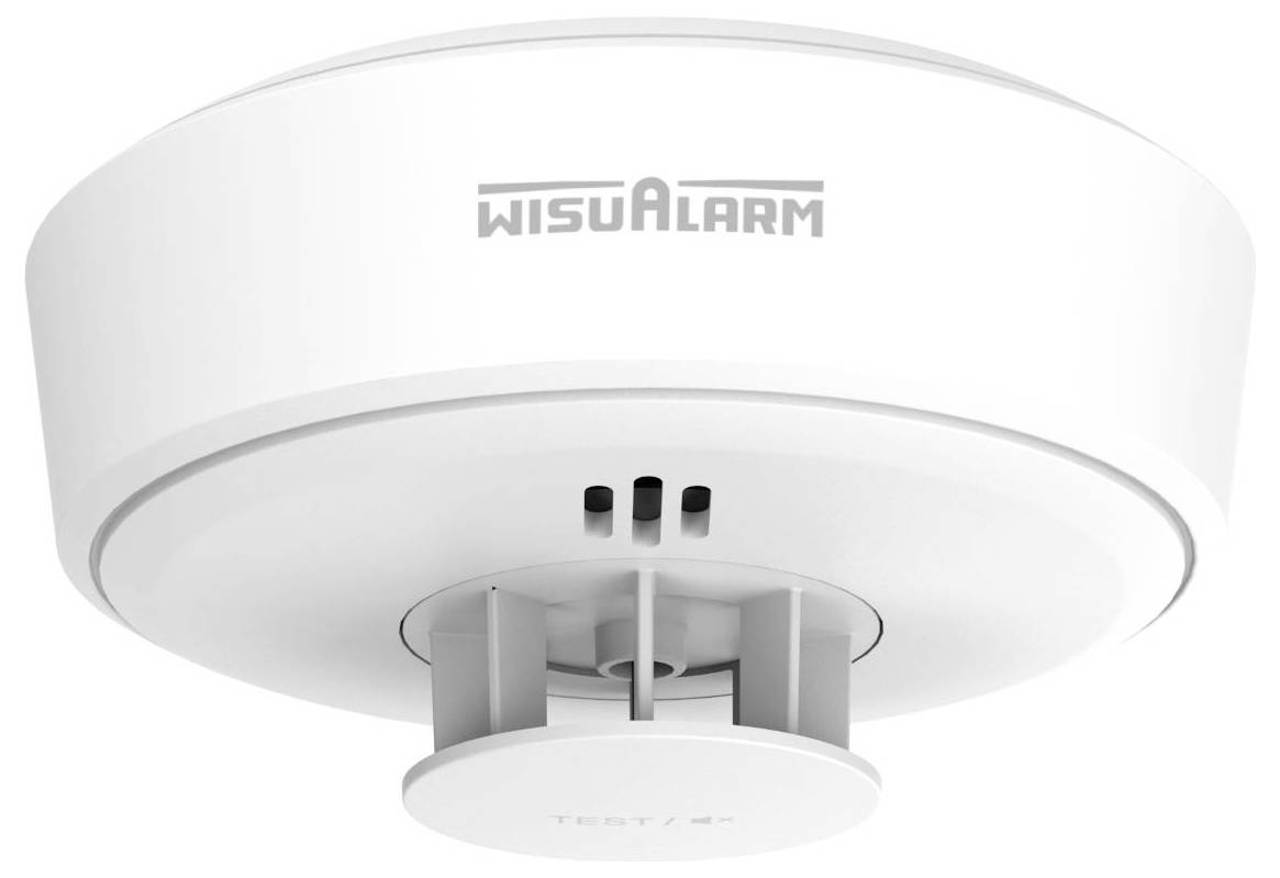 Wisualarm DHI-HY-HT10A-R8 Funk-Hitzemelder vernetzbar, inkl. 10 Jahres-Batterie batteriebetrieben (Ø x H) 93.8 mm x 46.9-2