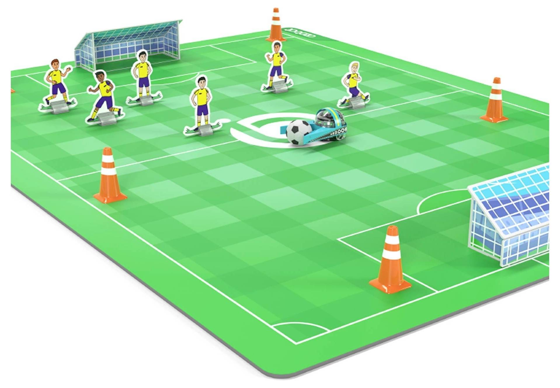 Ozobot Matte Fußball Challenge Mat Carton-2