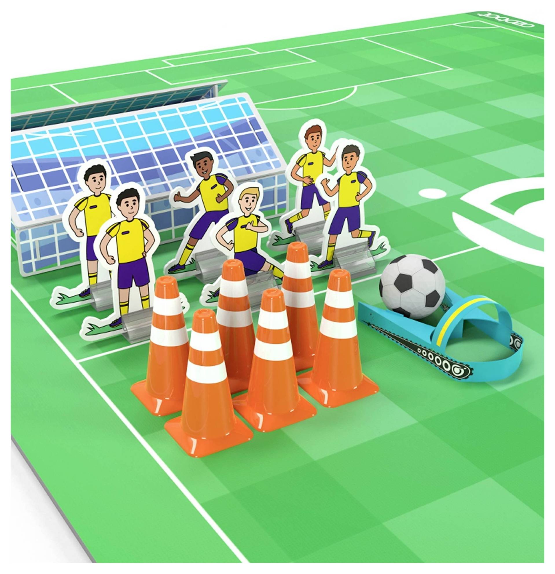 Ozobot Matte Fußball Challenge Mat Carton-4