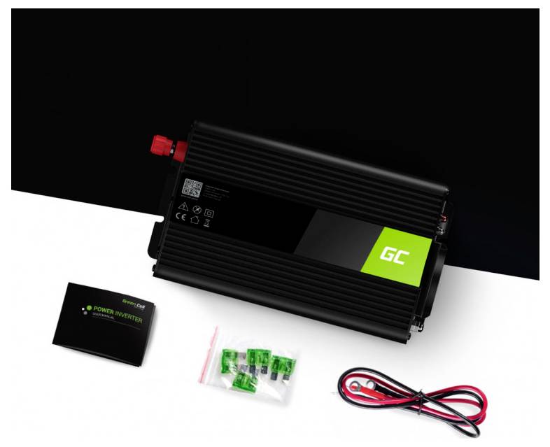 Green Cell Wechselrichter 1000 W 24 V - 230 V-3