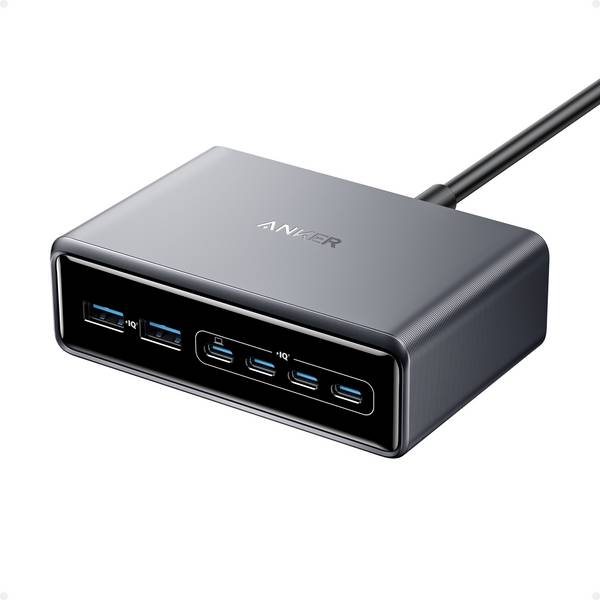 Anker Prime DeskCharger 200W 4C2A Ladeadapter 200 W  Fast Charge Schwarz Innenbereich