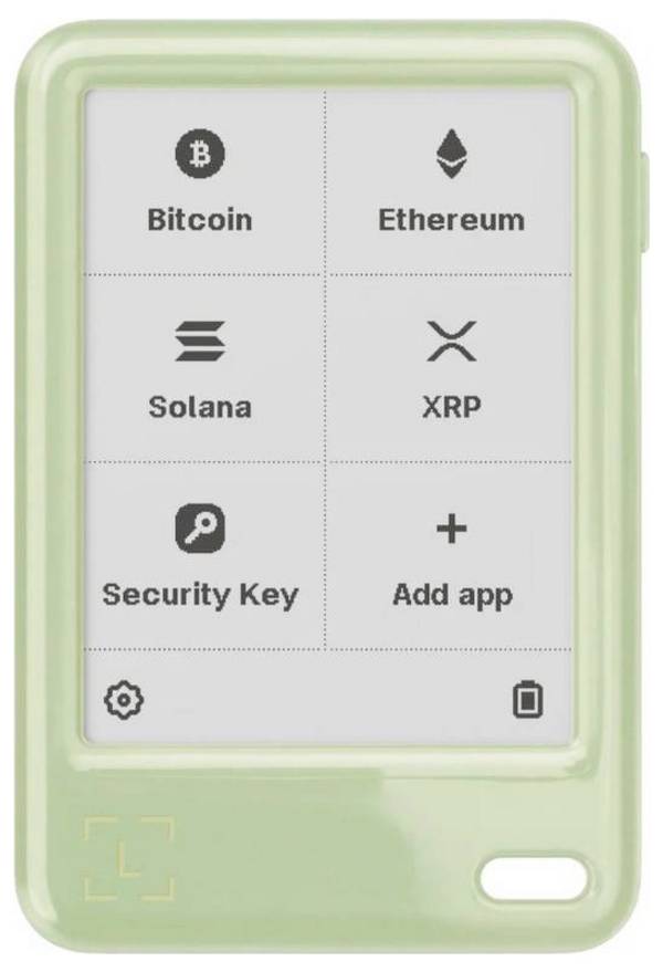Ledger Nano Gen5 Hardware Wallet Backup Grün  1 St. 256446