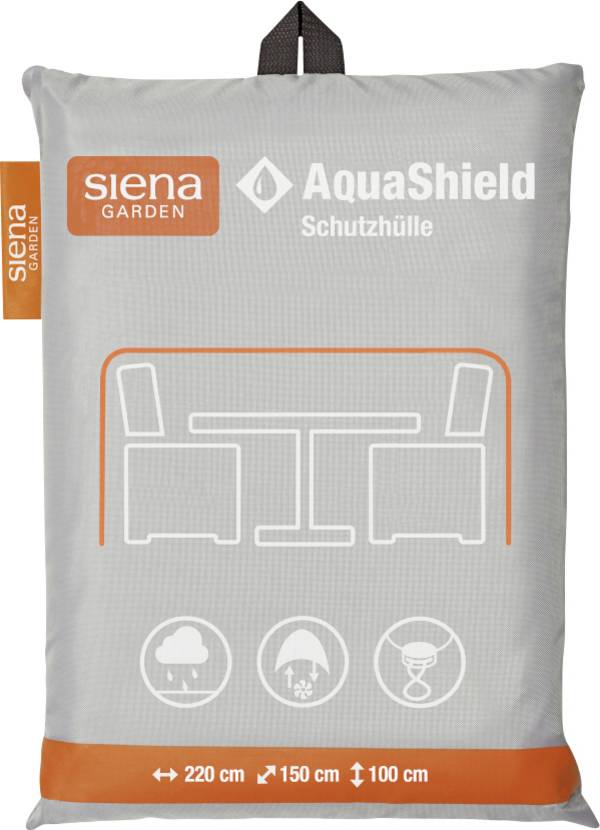 Siena Garden AquaS.Sitzg.h.220x150x100 T44674 Schutzhülle Polyester Hellgrau