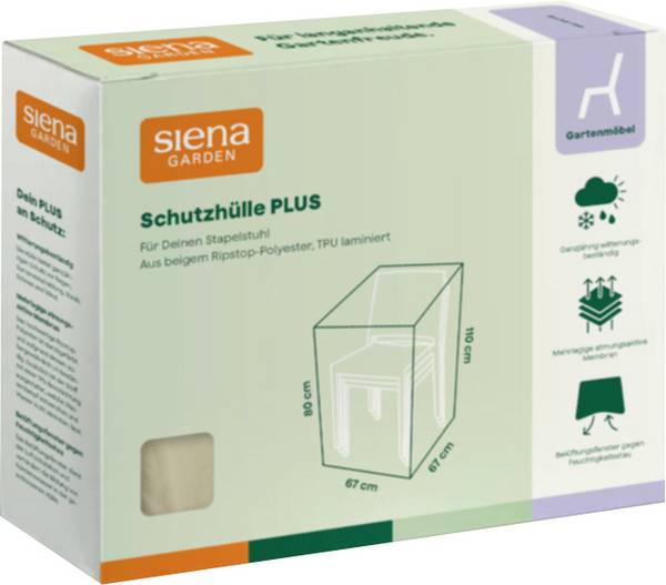 Siena Garden Stapelstuhlhülle W33921 Hülle Polyester