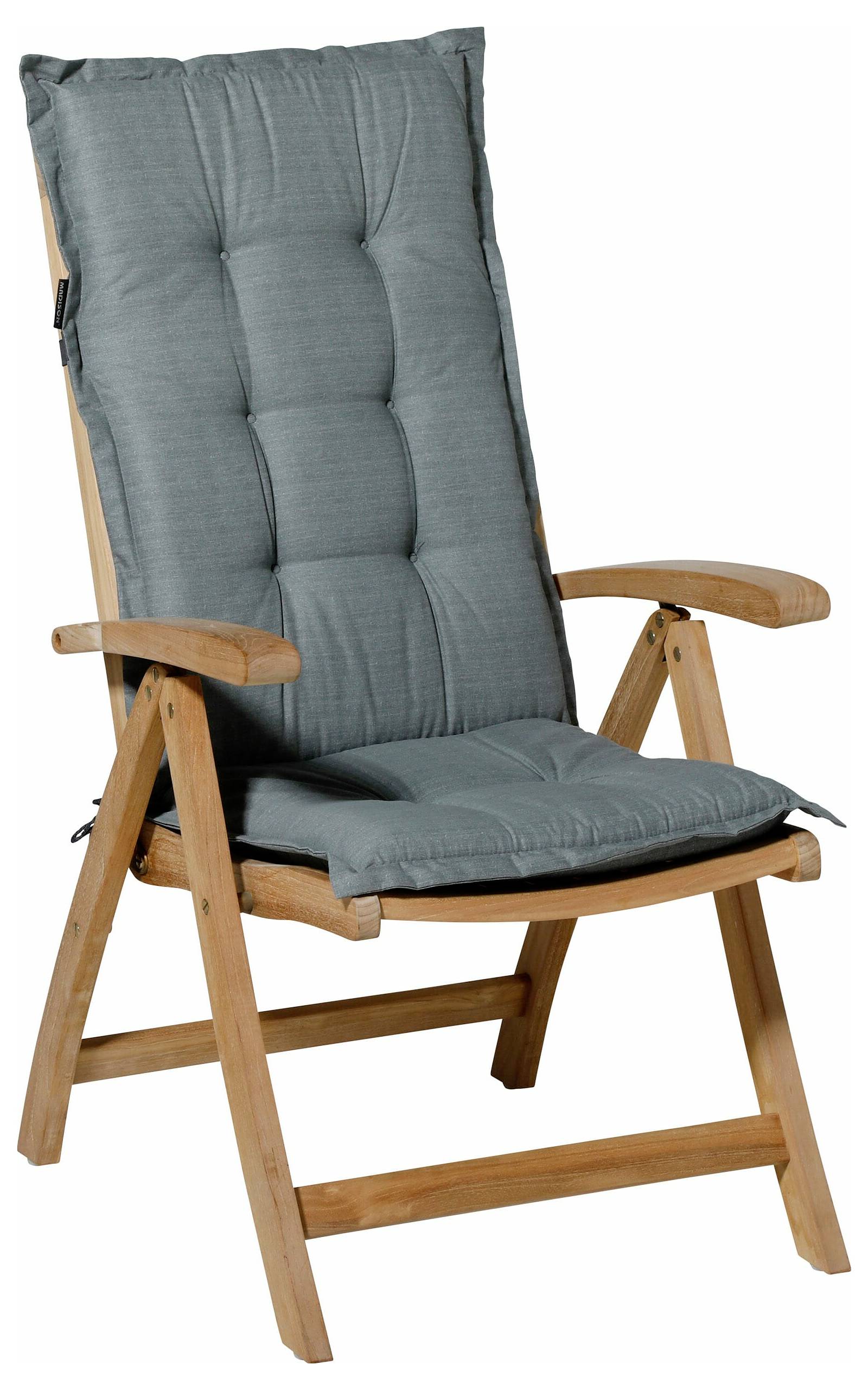 Madison Basic grey Auflage hoch PHOSA046 Auflage Grau-2