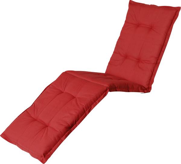 Madison Basic red Liegenauflage LIGSA048 Auflage  Rot