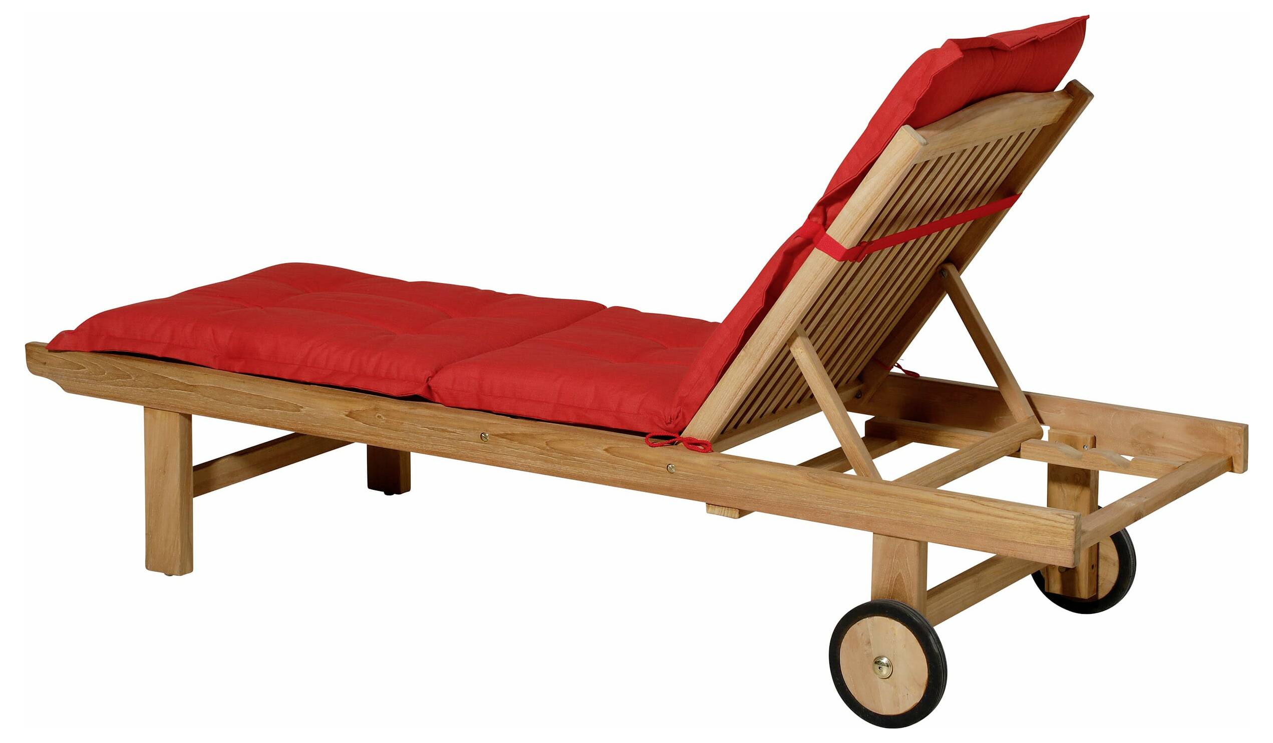 Madison Basic red Liegenauflage LIGSA048 Auflage Rot-6