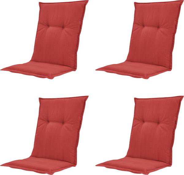 Madison Basic red Auflage niedrig MONLA048 Auflage  Rot