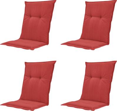 Madison Basic red Auflage niedrig MONLA048 Auflage  Rot