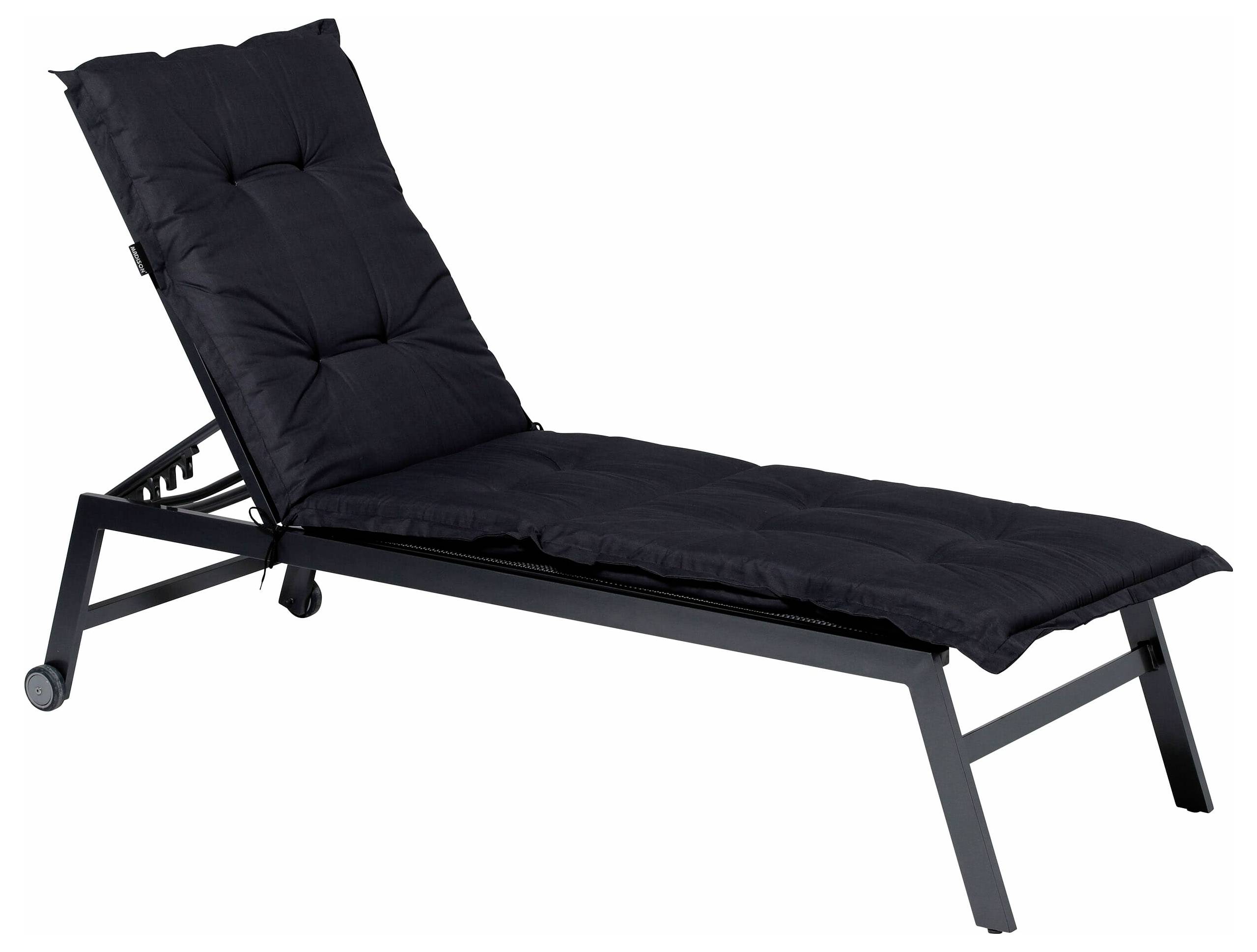 Madison Basic black Liegenauflage LIGSA052 Auflage Schwarz-2