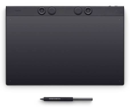 Wacom Intuos Pro Large USB, Bluetooth® Grafiktablett  Schwarz