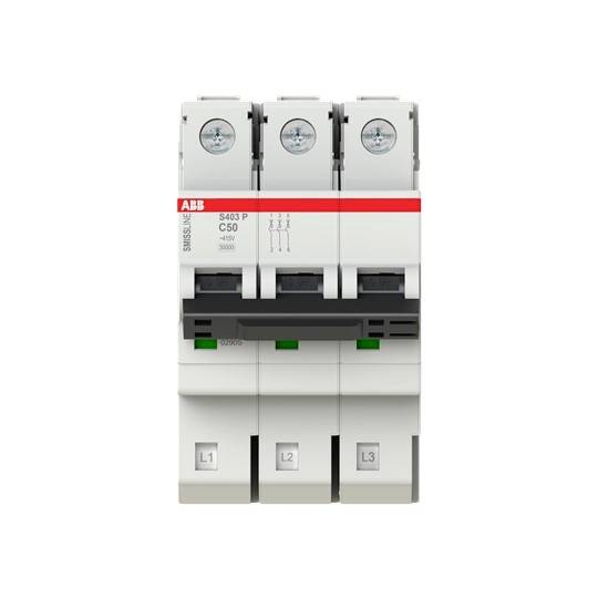 ABB 2CCG000393R0001 S403P-C50 Leitungsschutzschalter 50 A 415 V-0