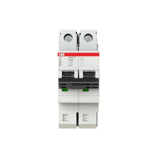 ABB 2CCG000375R0001 S402P-C32 Leitungsschutzschalter 32 A 415 V-0