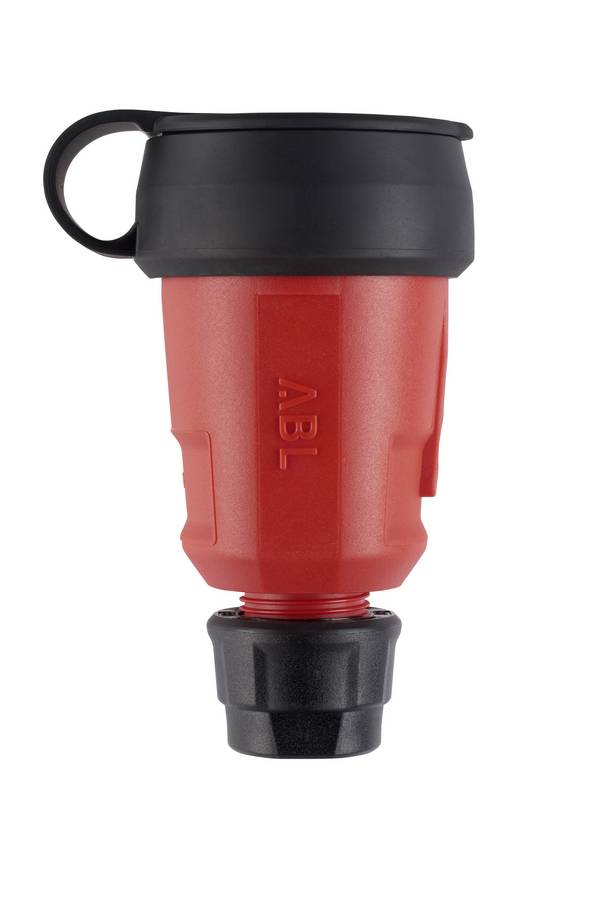 ABL Sursum 100000092 Schutzkontaktkupplung Kunststoff halogenfrei 250 V Rot IP44