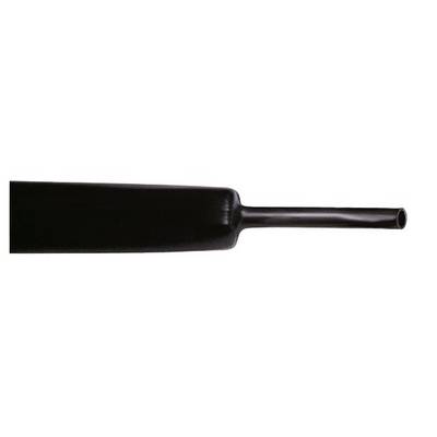CellPack 143818 Schrumpfschlauch ohne Kleber Schwarz 63 mm 19 mm Schrumpfrate:3:1 1 St.-0