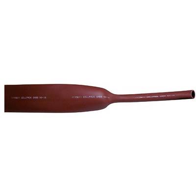 CellPack 201944 Schrumpfschlauch ohne Kleber Braun 50 mm 18 mm Schrumpfrate:3:1 30 m-0