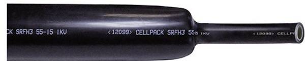 CellPack 144527 Schrumpfschlauch mit Kleber Schwarz 30 mm 8 mm Schrumpfrate:3:1 1 St.