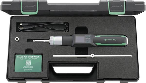 Stahlwille TORSIOTRONIC® 10 eClick  Drehmoment-Schraubendreher-Set  1 - 10 Nm DIN EN ISO 6789-2:2017