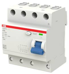 ABB 2CSF204165R1400 FX204 A-40/0.03 Fehlerstrom-Schutzschalter 40 A 0.03 A 400 V/AC-1