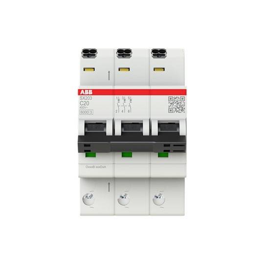 ABB 2CDS253003R0204 SX203-C20 Sicherungsautomat 20 A 440 V-0