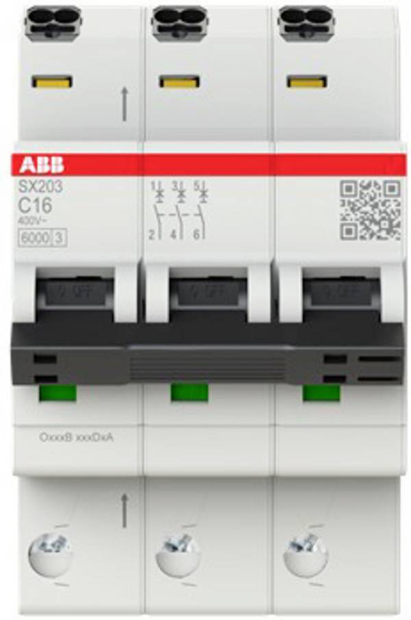 ABB 2CDS253003R0164 SX203-C16 Sicherungsautomat 16 A 440 V