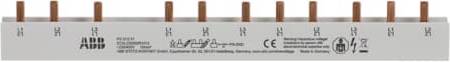 ABB 2CDL230002R1012 Sammelschiene PS 3/12 FI Sammelschiene Grau 10 mm² 63 A 1 St.-0