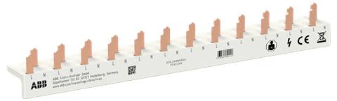 ABB 2CDL210180R1024 Phasenschiene 1P+N, 24Pins, 10qmm PSX1/24N Phasenschiene Grau 10 mm² 63 A 1 St.-2
