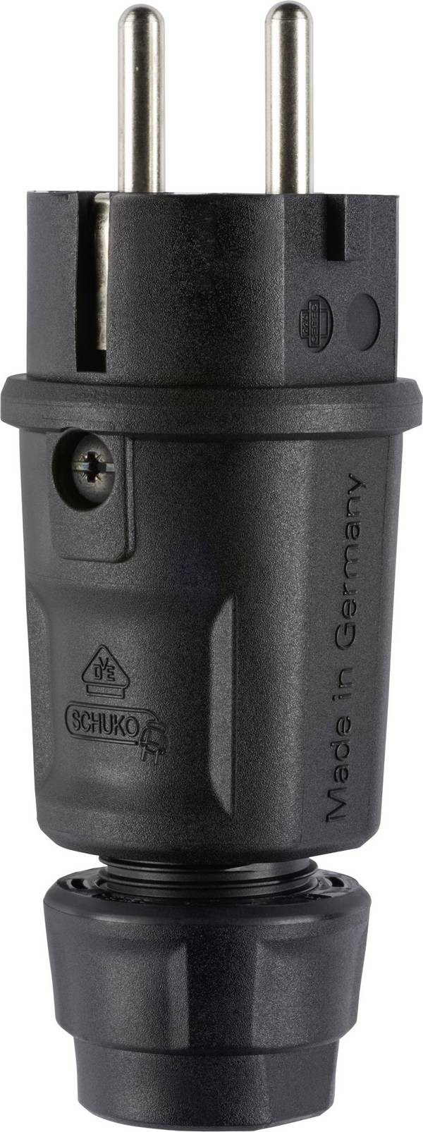 ABL Sursum 100000064 Schutzkontaktstecker Kunststoff 250 V Schwarz IP54