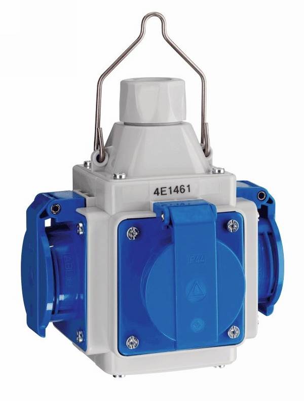ABL Sursum 4E 1561  Steckdosenwürfel Grau