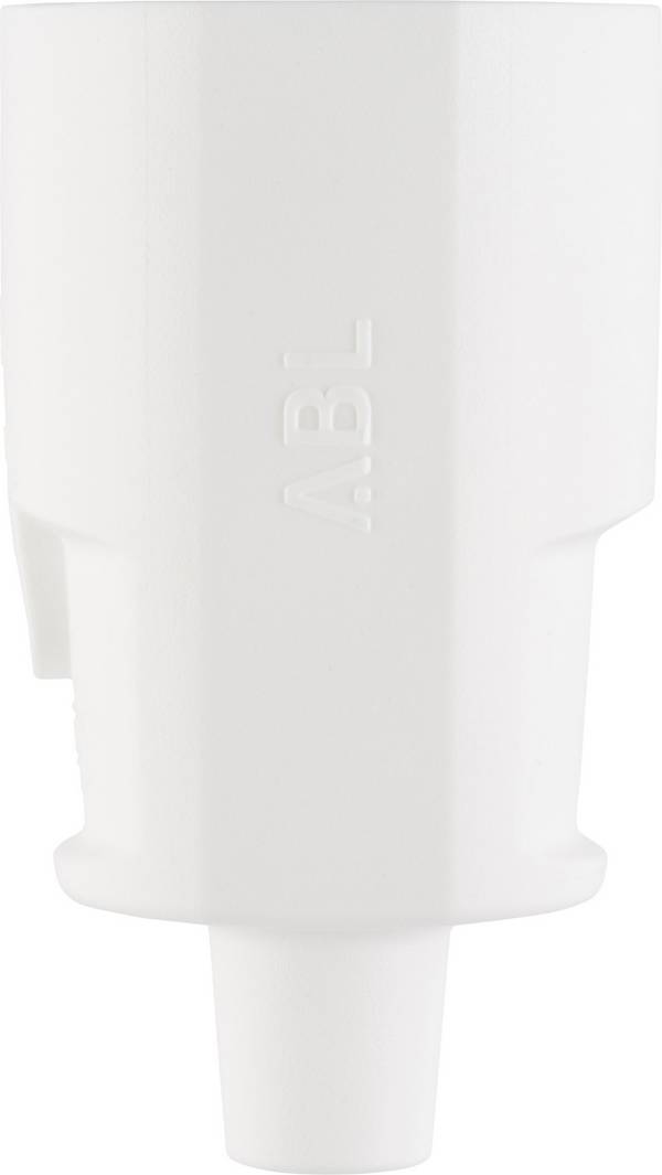 ABL Sursum 100000060 Schutzkontaktkupplung Kunststoff halogenfrei 250 V Weiß IP20