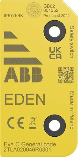 ABB 2TLA020046R0801 Eva C General code Betätiger Transponder 1 St.-0