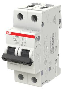 ABB 2CDS272445R0021 S202MT-D2 Sicherungsautomat 2 A 400 V-1