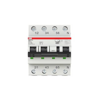 ABB 2CSR256140R2104 FI-Schutzschalter/Leitungsschutzschalter 10 A 0.1 A 415 V-0
