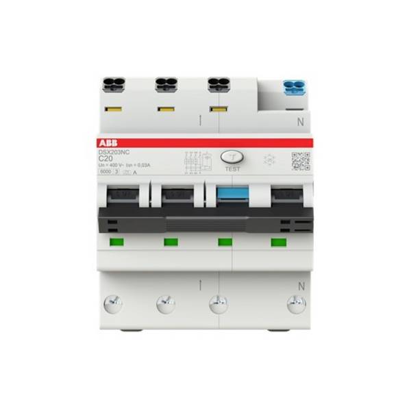 ABB 2CSR256192R1204 FI-Schutzschalter/Leitungsschutzschalter     20 A 0.03 A 400 V