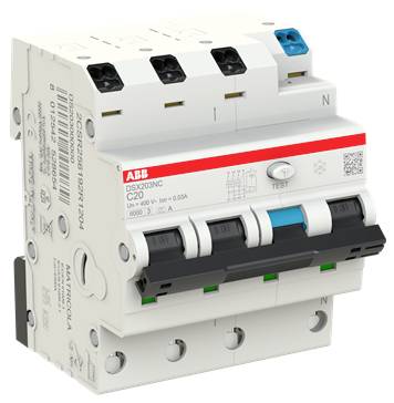 ABB 2CSR256192R1204 FI-Schutzschalter/Leitungsschutzschalter 20 A 0.03 A 400 V-2