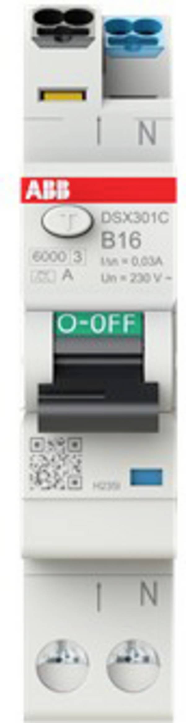 ABB 2CSR255165R1165 FI-Schutzschalter/Leitungsschutzschalter 16 A 0.03 A 230 V
