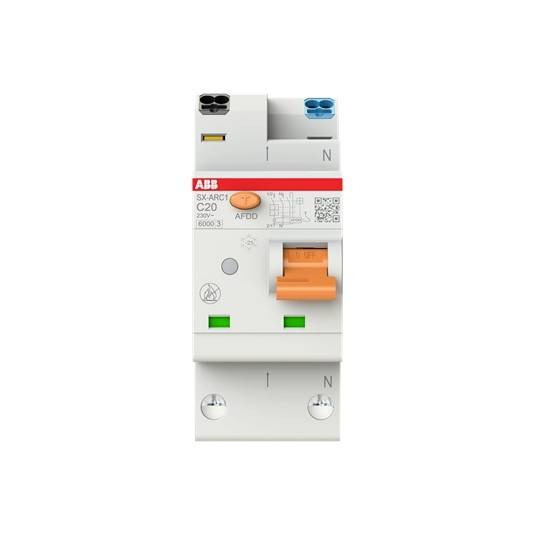 ABB 2CSA255908R9204 SX-ARC1 C20 Fehlerlichtbogen-Schutzeinrichtung 20 A 230 V-0