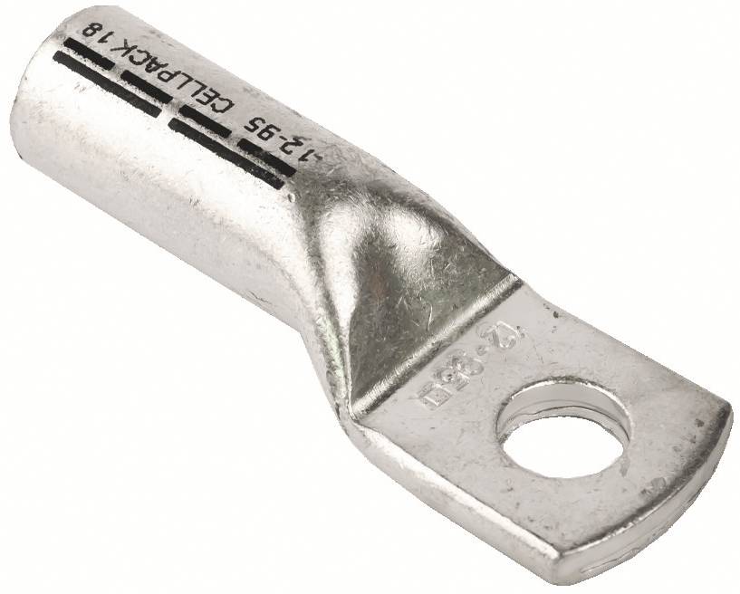 CellPack 126070 DK-CU-V/95-12 Presskabelschuh verzinnt 180 ° M12 95 mm² 1 St.-0