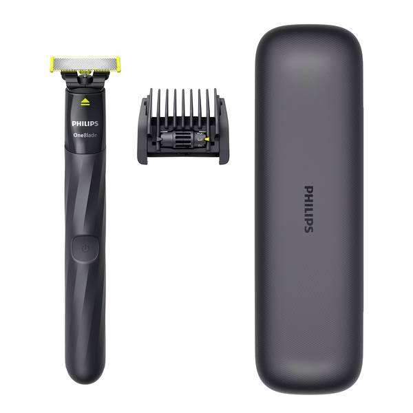 Philips QP1424/65 Bartschneider, Körperhaartrimmer, Präzisions Trimmer, Rasierer  Anthrazit